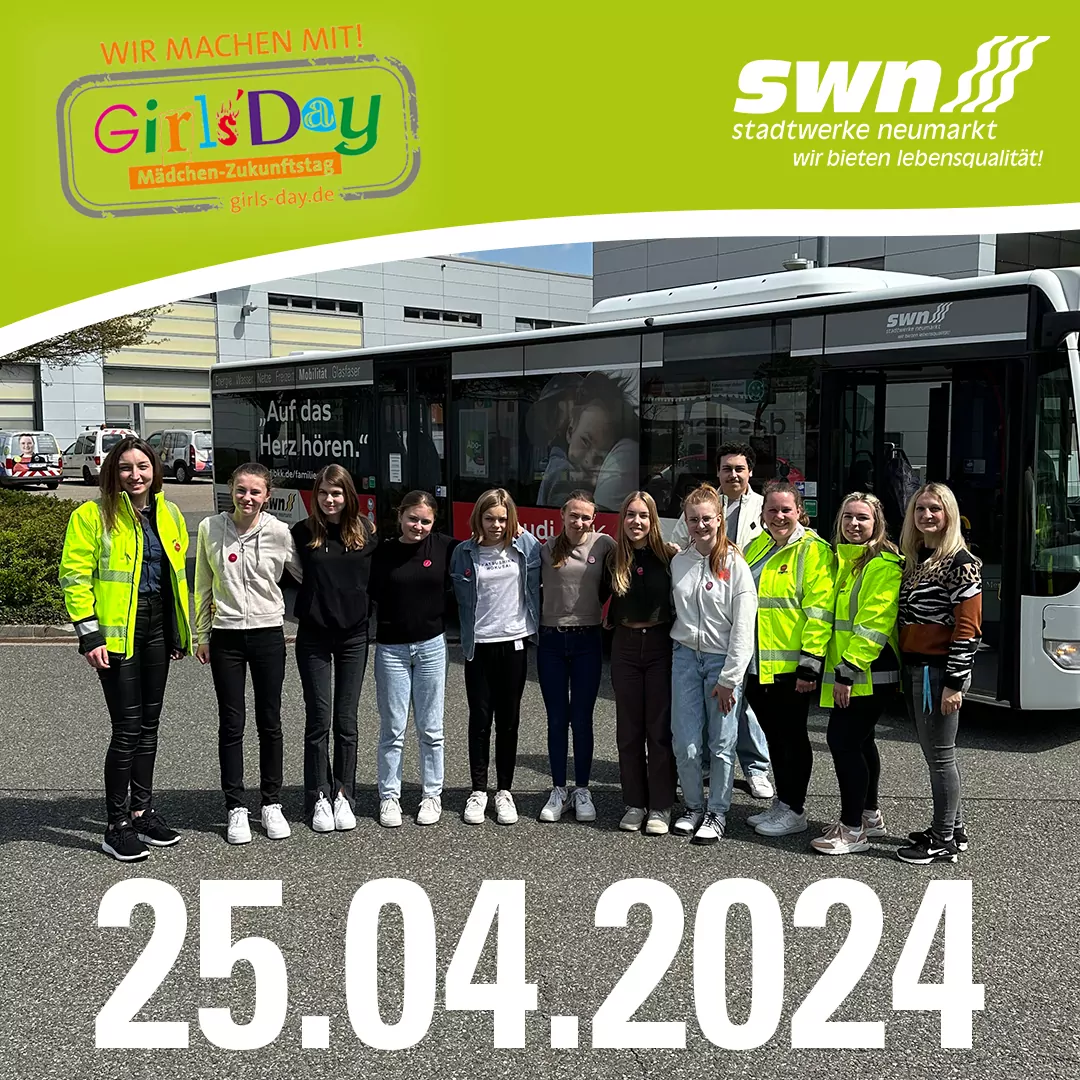 Girls Day 2024 - Stadtwerke Neumarkt