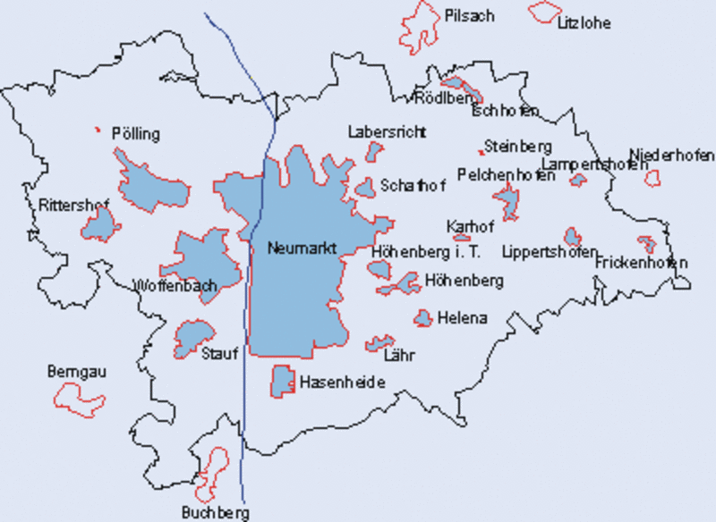 Versorgungsgebiet Trinkwasser