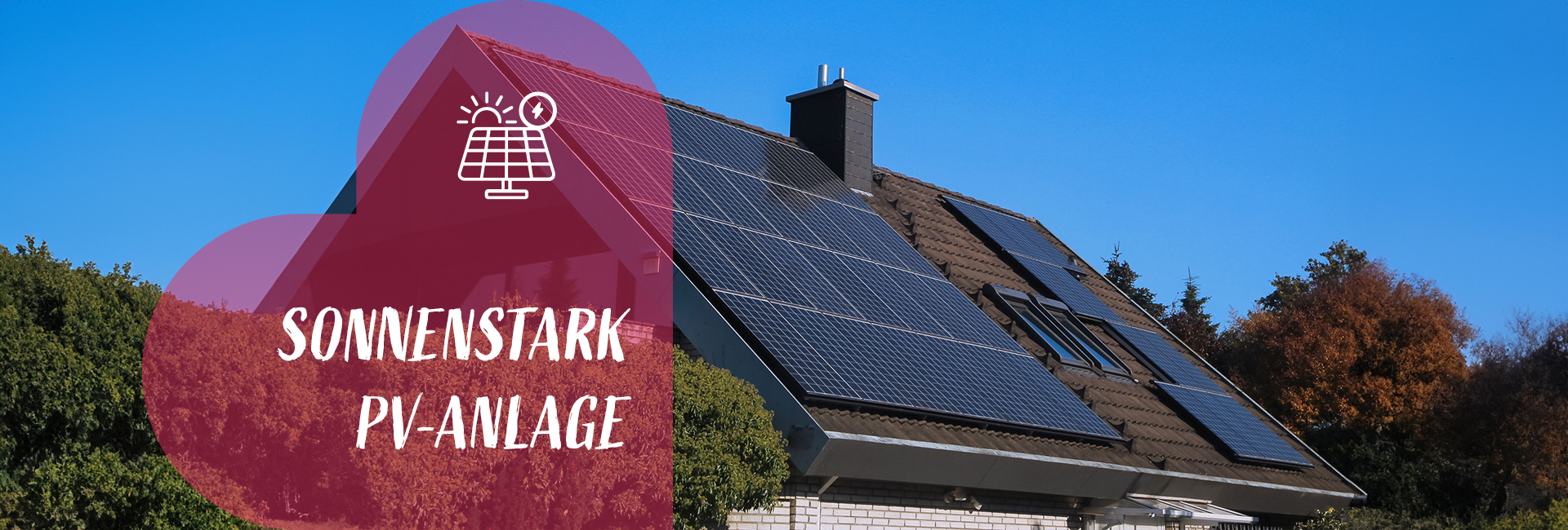 Herobild Sonnenstark PV-Anlage