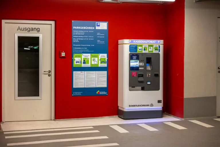Ticketautomat Tiefgarage Residenzplatz