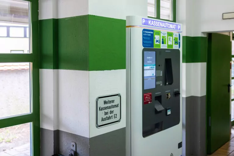 Ticketautomat Parkhaus Ringstraße