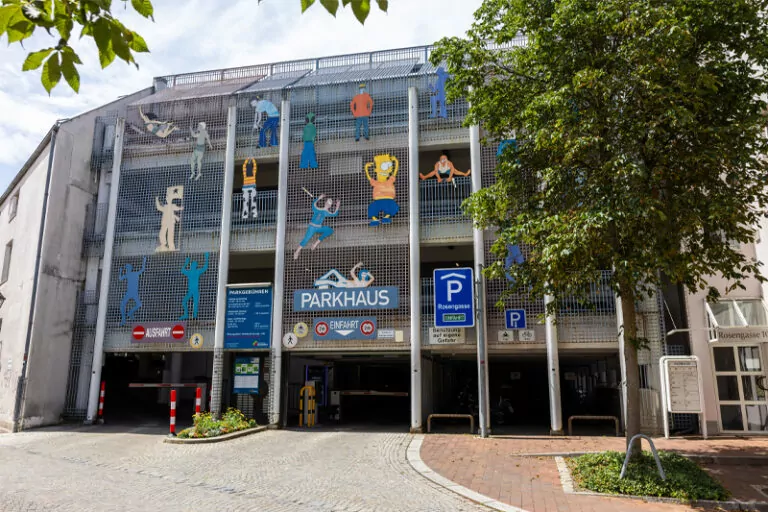 Einfahrt Parkhaus Rosengasse