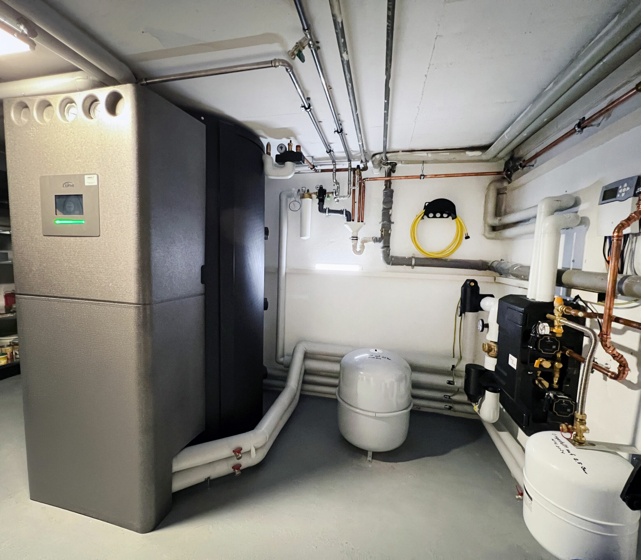 Wärmepumpe bei Familie Freres