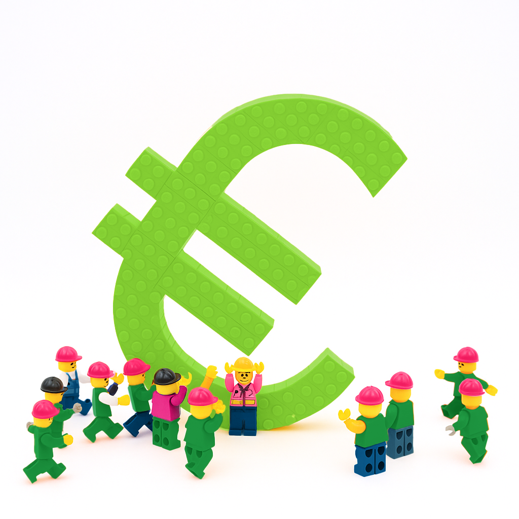 Eurozeichen auch Lego